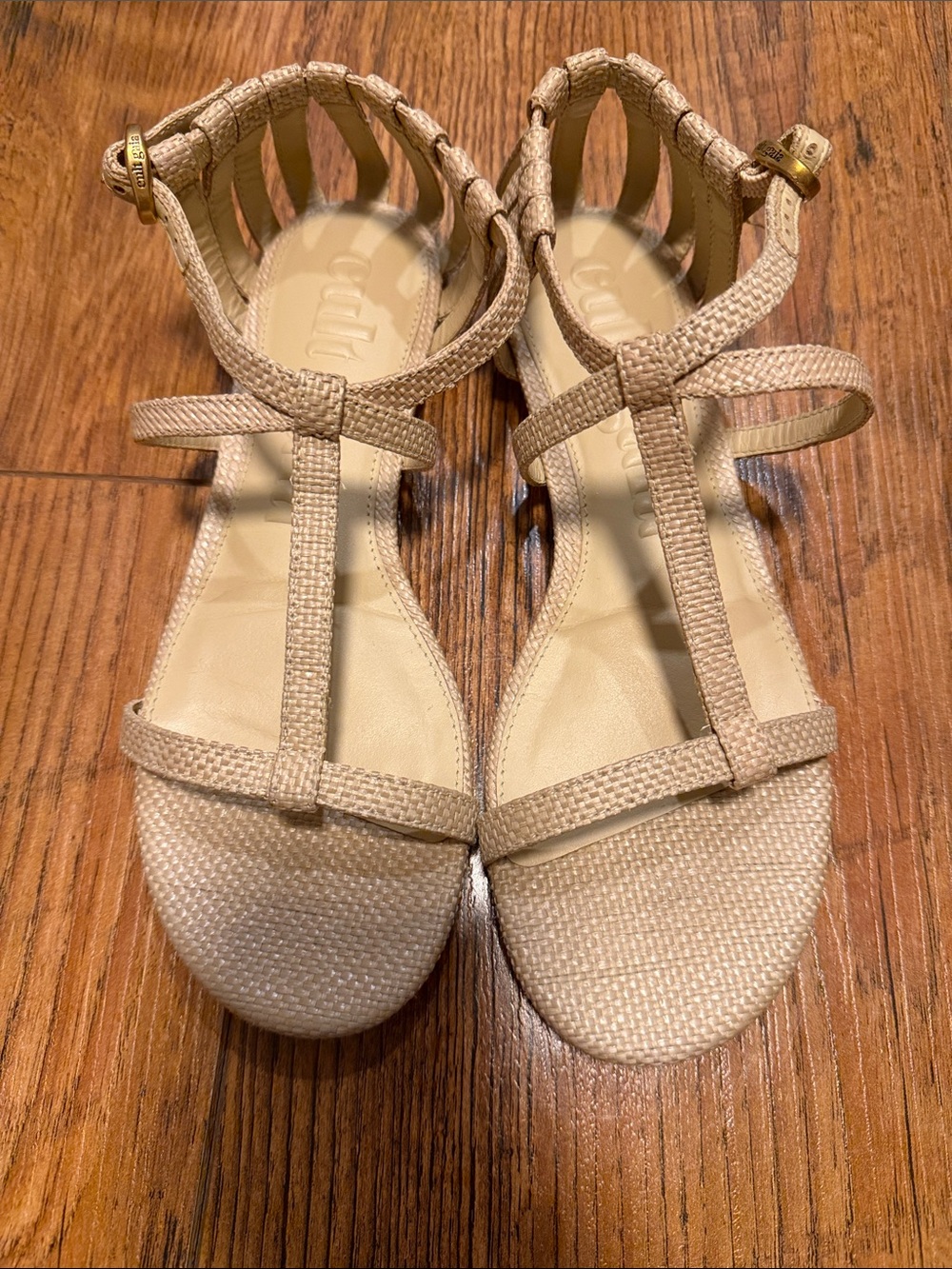 cult gaia Beige Sandals
